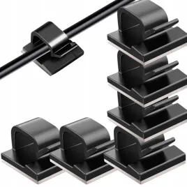 uchwyt-zestaw-klipsow-do-kabli-organizer-przewodow-samoprzylepny