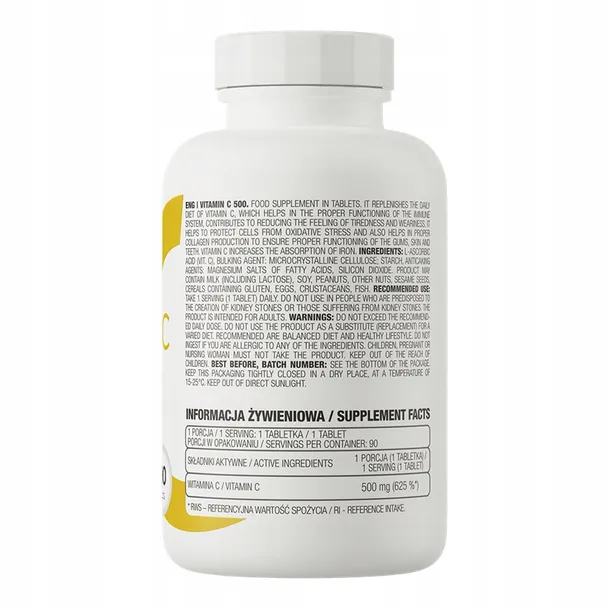 ostrovit-vitamin-c-500-witamina-c-kwas-l-askorbinowy-90-tabletek-liczba-sztuk-90-szt