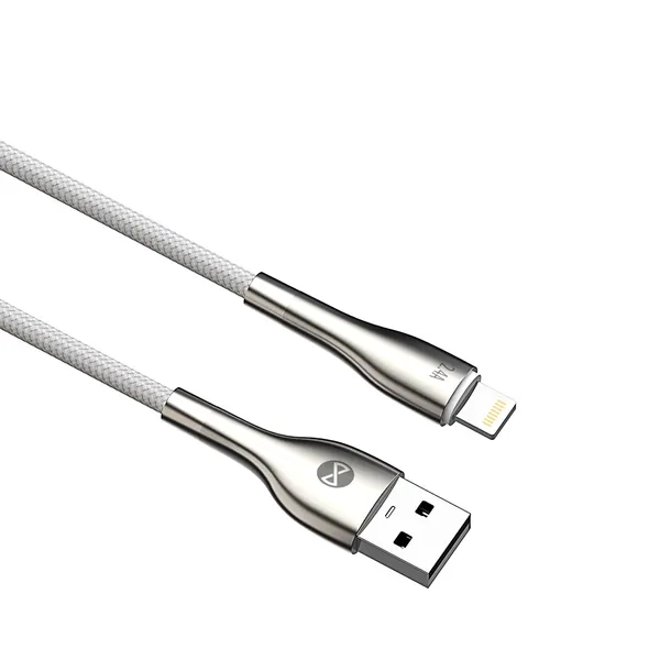 forever-kabel-sleek-usb-lightning-10-m-24a-bialy