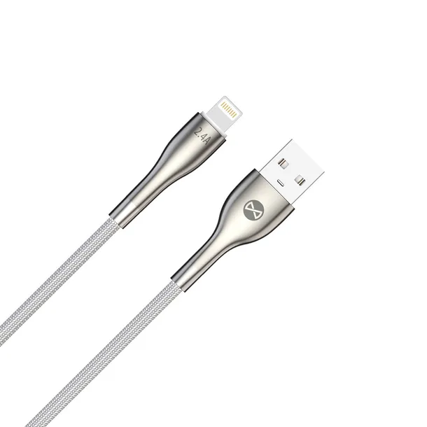 forever-kabel-sleek-usb-lightning-10-m-24a-bialy
