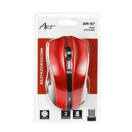 mysz-myszka-art-bezprzewodowa-optyczna-usb-am-97-czerwona