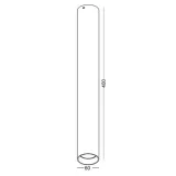 przysufitowa-lampa-punktowa-stala-301003005-elkim-okragla-tuba-czarna