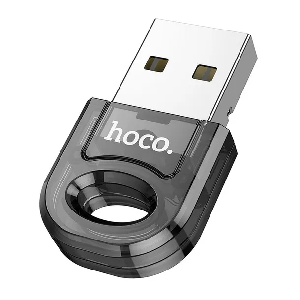 hoco-adapter-usb-a-bluetooth-ua28-transparentny-czarny-stan-nowy