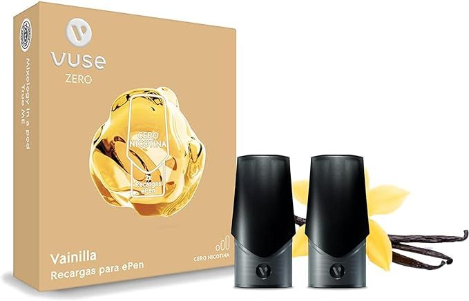 VUSE WKŁAD do Vaper ePen Vanilla x2 Wkłady z e-płynem bez nikotyny do vape  – 184476542