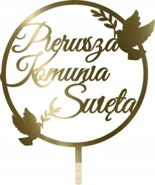 zloty-topper-na-tort-komunia-swieta-dekoracja-eko