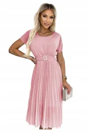 sukienka-damska-wyszczuplajaca-z-paskiem-elegancka-szyfonowa-plisowana