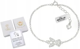 srebrna-bransoletka-dziecieca-aniolek-dla-dziewczynki-dedykacja-gratis