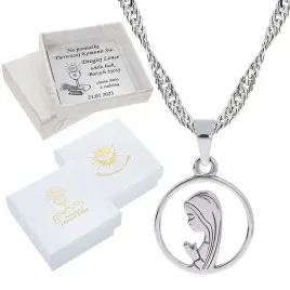 lancuszek-srebrny-medalik-komunijny-matka-boska