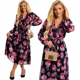 elegancka-plisowana-stylowa-kobieca-sukienka-koktajlowa-piekny-wzor