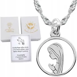 srebrny-lancuszek-komunijny-i-medalik-matka-boska-na-komunie-na-chrzest-925