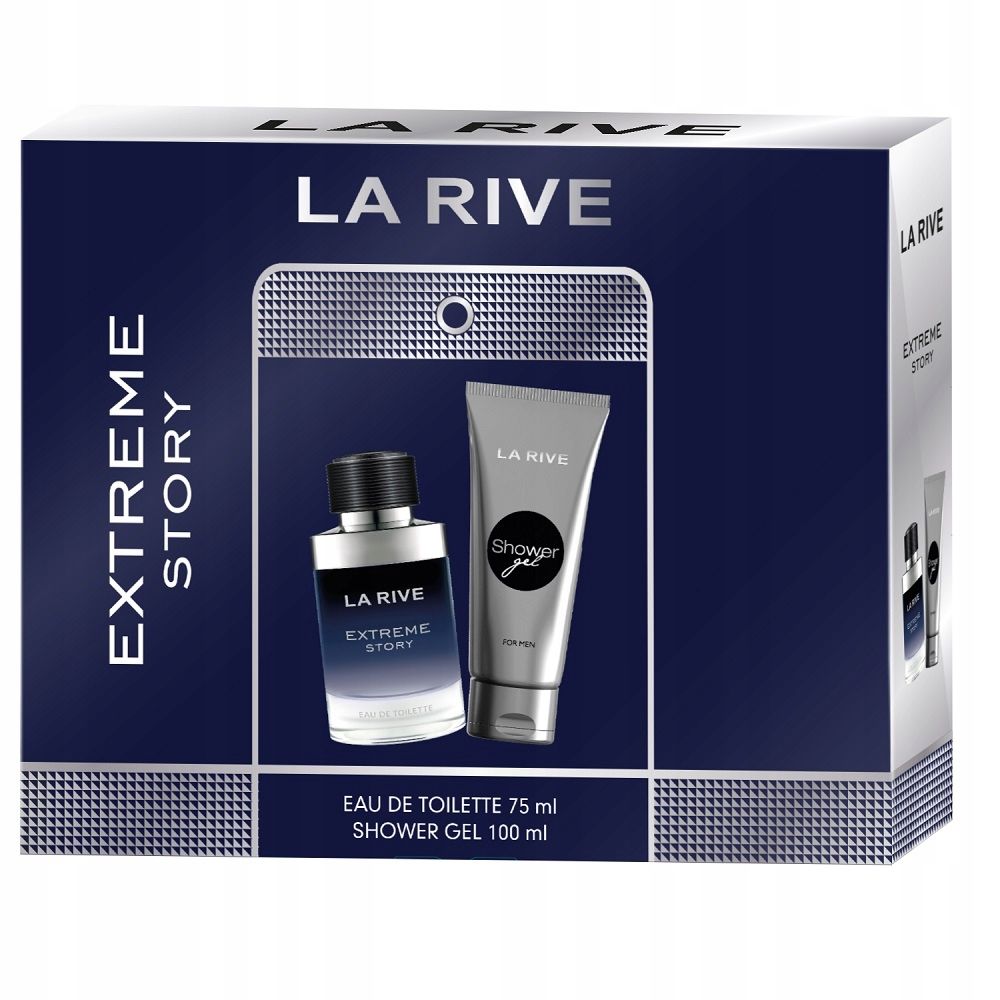 la rive extreme story woda toaletowa 75 ml   zestaw