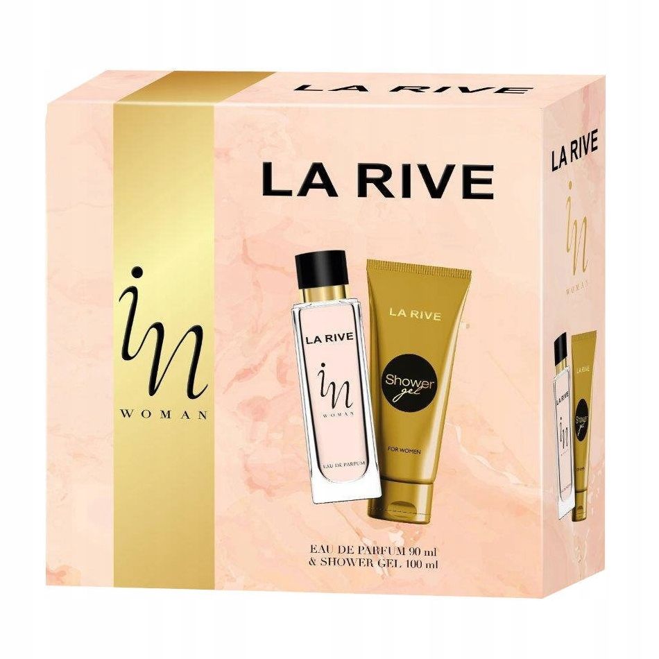 la rive in woman woda perfumowana 90 ml   zestaw