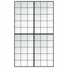 lustra-scienne-4-szt-czarna-rama-100-x-60-cm
