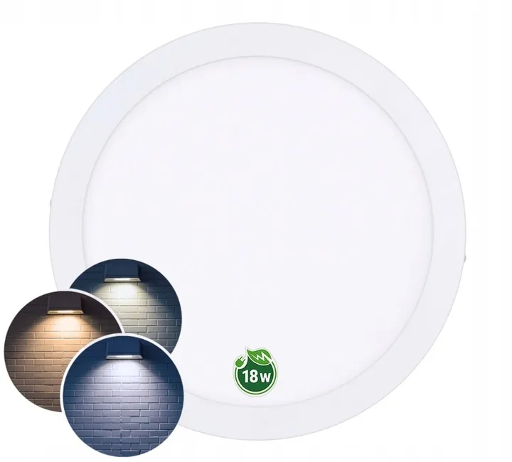 panel-led-plafon-okragly-natynkowy-18w-ccd-stan-nowy