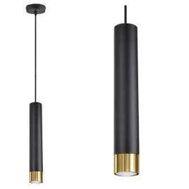 lampa-wiszaca-spot-tuba-metal-czarna-zlota-gu10