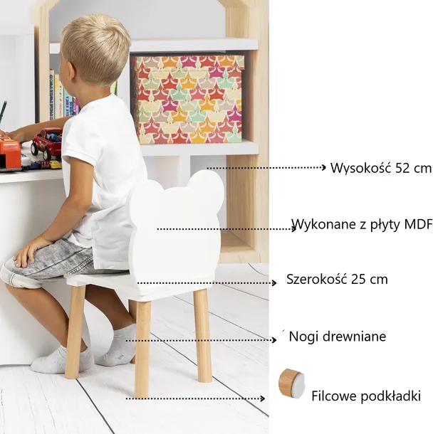 krzeselko-dla-dzieci-mis-biale-plec-chlopcy-dziewczynki