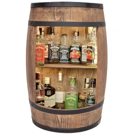 stylowy-bar-do-salonu-na-butelki-z-alkoholem-z-drewnianej-beczki-wenge
