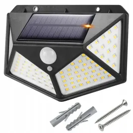 lampa-solarna-100-led-z-czujnikiem-zmierzchu-ruchu-elewacyjna-nascienna
