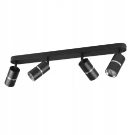 lampa-scienno-sufit-bamboo-4xgu10-czarna