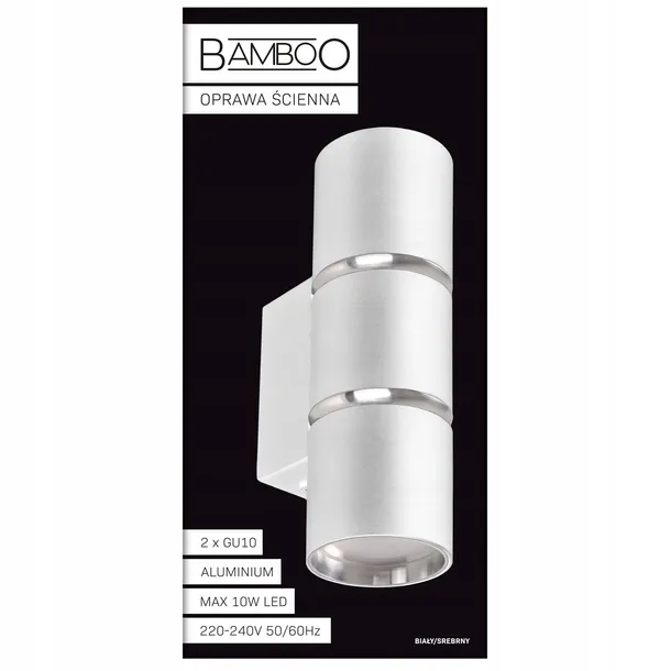 kinkiet-scienny-bamboo-bialy-2xgu10-zasilanie-sieciowe