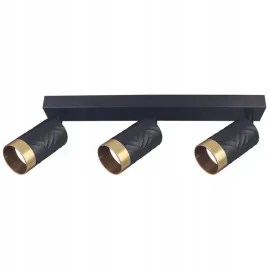lampa-scienno-sufitowa-arras-3-czarno-zlota-gu10