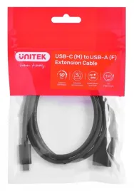 unitek-kabel-adapter-usb-c-usb-am-f-10gbps-60w-1m