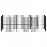 kojec-dla-psa-8-paneli-czarny-stal-galwanizowan-stan-nowy-dlugosc-1-cm