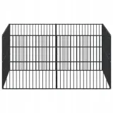 kojec-dla-psa-8-paneli-czarny-stal-galwanizowan-stan-nowy-material-inny-material