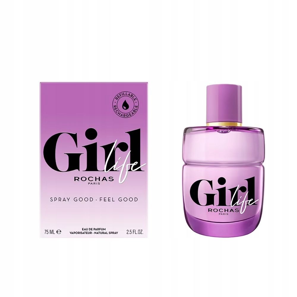 rochas girl life woda perfumowana 75 ml   