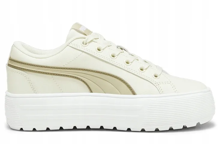 R.37 Buty damskie PUMA KAIA 2.0 PLATFORM beżowe sportowe