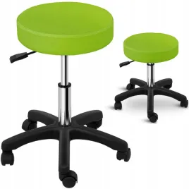 taboret-stolek-hoker-kosmetyczny-obrotowy-na-kolkach-physa-aversa-zielony