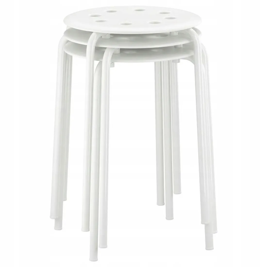 taboret-ikea-bialy-45-cm-stan-nowy
