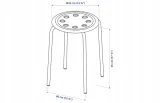 taboret-ikea-bialy-45-cm-material-metal