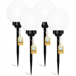 4x-lampa-solarna-ogrodowa-led-lampka-wbijana-kula-kulka-25cm-szpikulec
