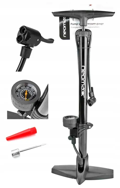 stacjonarna-pompka-rowerowa-metalowa-z-manometrem