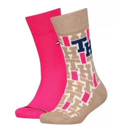 skarpetki-dzieciece-tommy-hilfiger-2-pak-wielokolorowy-35-38