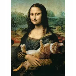 puzzle-500-ukladanka-obraz-portret-mona-lisa-kot-mruczek-10-trefl