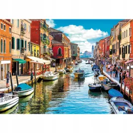 puzzle-2000-widok-lodz-lodki-gondole-kanal-obraz-miasto-wenecja-16-trefl