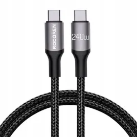 kabel-usb-c-do-usb-c-rocoren-retro-pd-240w-1m