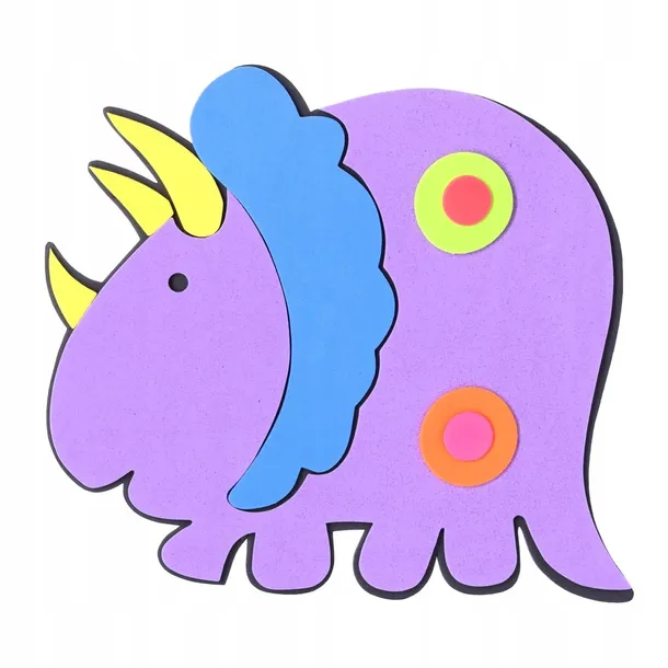 dekoracje-scienne-dinozaury-kolor-odcienie-fioletowego