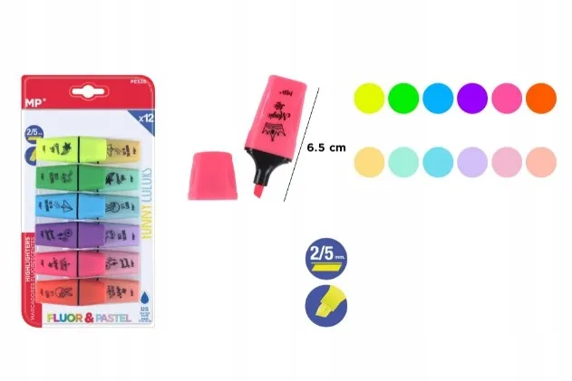 zakreslasz-fluorescencyjno-pastelowy-mini-12szt-bohater-brak