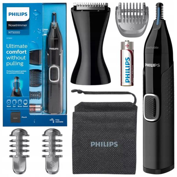 Trymer do brwi, nosa, uszu i modelowania Philips NT 5650/16 2 seria 5000