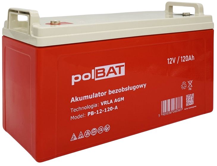 Фото - Батарея для ДБЖ Solar AKUMULATOR AGM 12V 120Ah UPS  PRODUKCJA   2023