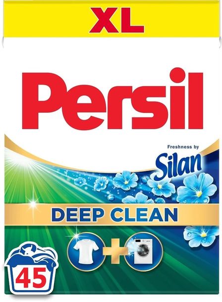 Фото - Пральний порошок Clean ﻿PERSIL DEEP  EXPERT Freshness by Silan XL proszek prania białego 