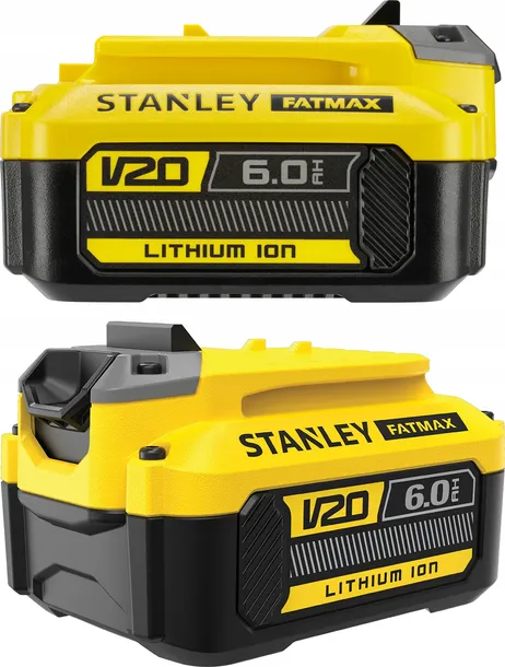 stanley-akumulator-v20-60ah-sfmcb206-pojemnosc-akumulatora-6-ah