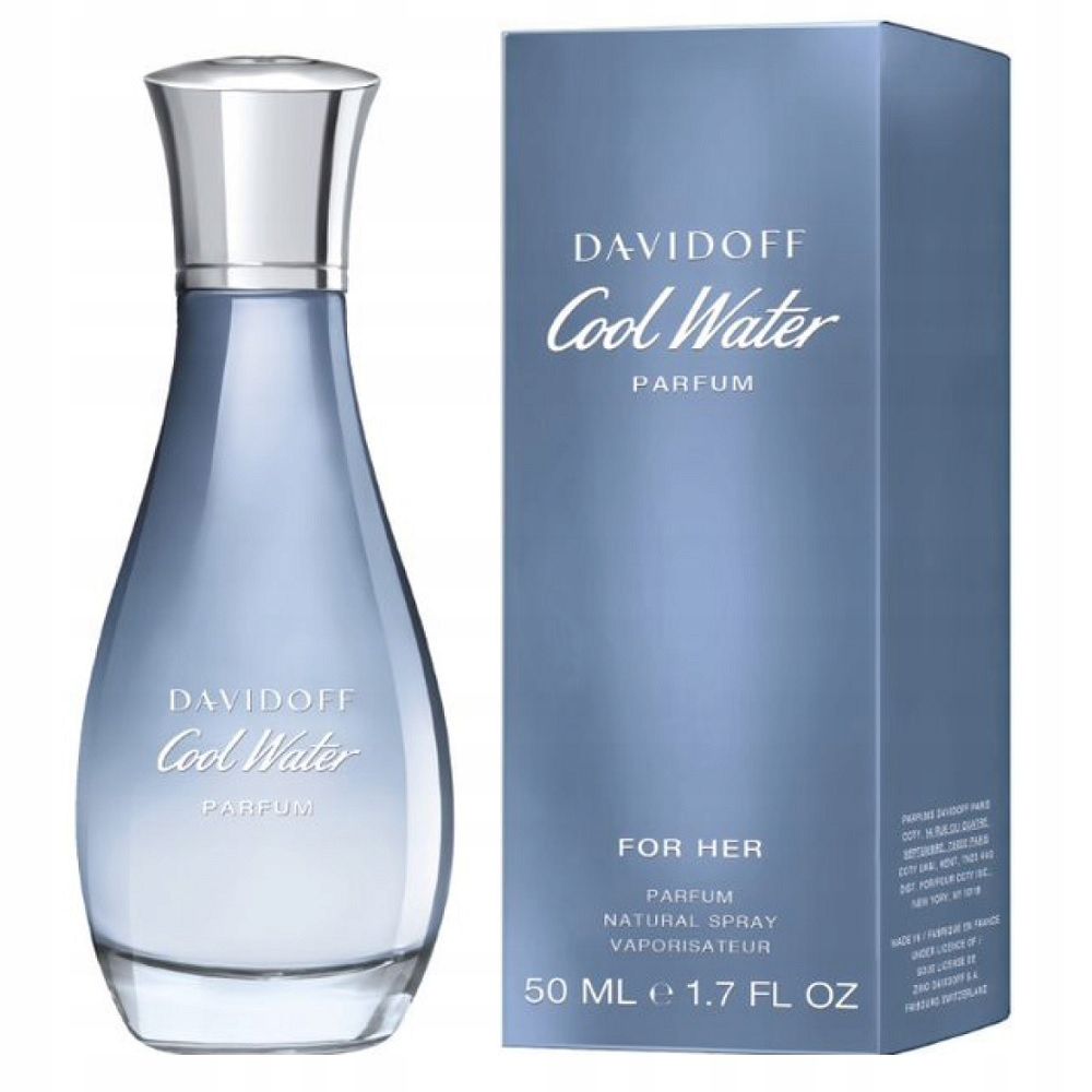 davidoff cool water parfum for her ekstrakt perfum 50 ml   