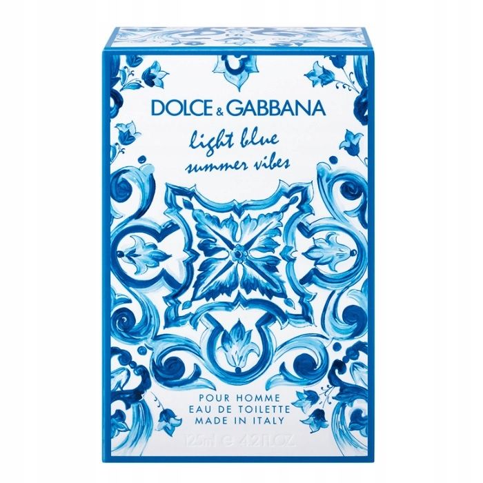 dolce & gabbana light blue pour homme summer vibes