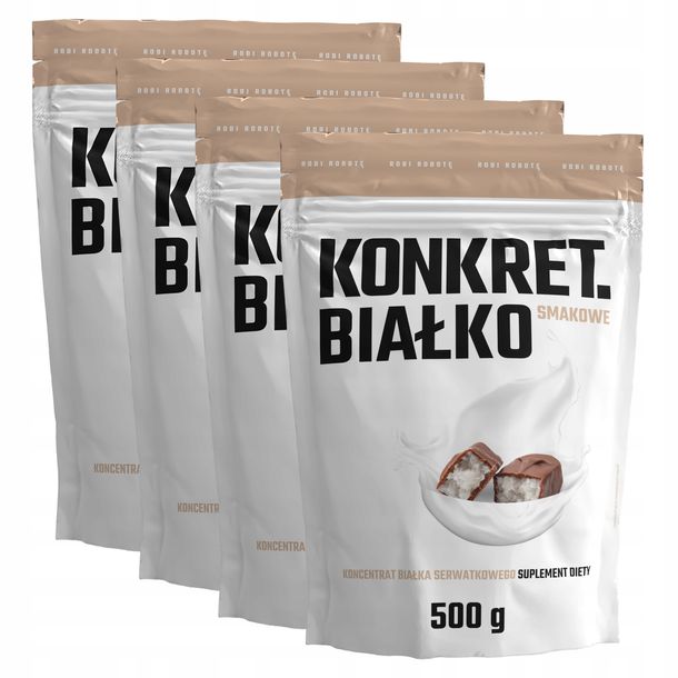 Zdjęcia - Odżywka białkowa Baton ﻿KONKRET Białko 2000 g  kokosowy WPC WHEY 