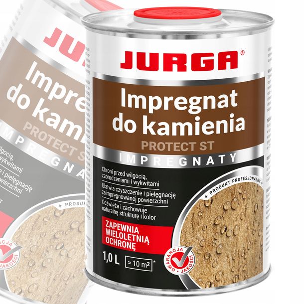 Фото - Лаки й лазурі Protect Impregnat do Kamienia Naturalnego Granitu Hydrofobowy  ST 1L JURGA 