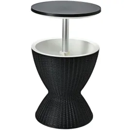 stol-barowy-z-kubelkiem-do-lodu-mini-chlodziarka